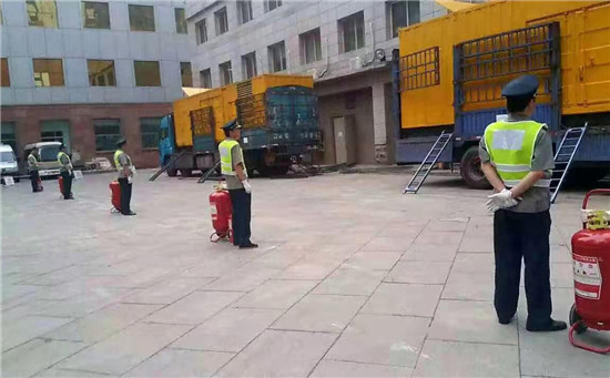 龙江镇租赁发电机案例